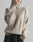 Women’s Cosy Soft Oversized Turtleneck Sweater