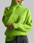 Women’s Cosy Soft Oversized Turtleneck Sweater