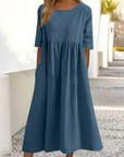 Women's Flowing Summer Midi Dress