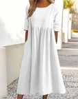 Women's Flowing Summer Midi Dress