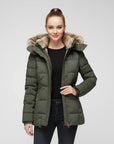 Women’s Winter Silhouette Hooded Puffer Jacket