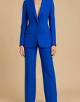Women’s Long Blazer Tailored Suit Set