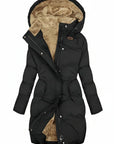 Women’s Long Hooded Puffer Coat
