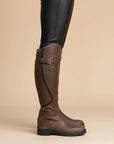 Women’s Buckle Detail Knee-High Riding Boots