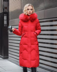 Women’s Winter Long Hooded Puffer Coat