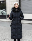 Women’s Winter Long Hooded Puffer Coat