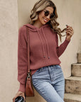 Women's Casual Hoodie Sweater with Regular Fit and Long Sleeves