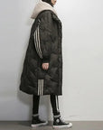 Women’s Oversized Hooded Long Quilted Puffer Coat