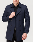 Nimbaro | Double-Breasted Trench Coat