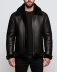 Nimbaro | Shearling Lined Leather Jacket