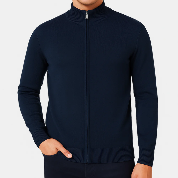 Nimbaro | Men’s Zip Knit Cardigan