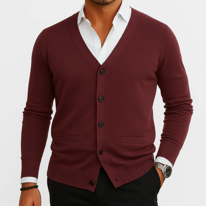 Nimbaro | Classic V-Neck Cardigan