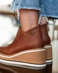 Winter Platform Warm Chelsea Boots for Women