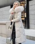 Women’s Winter Long Hooded Puffer Coat