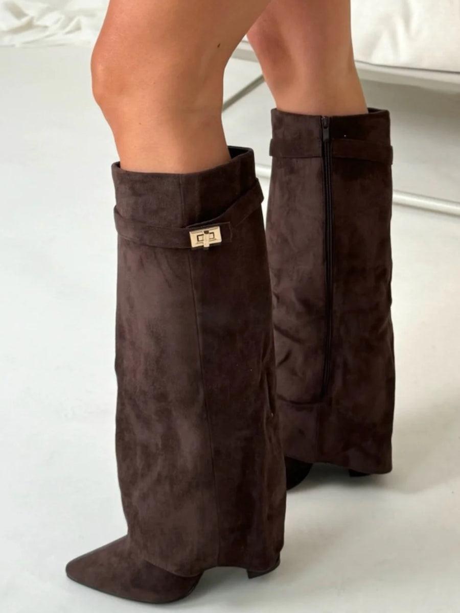 Women’s Modern Fashion Outdoor Thigh-High Boots