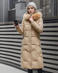 Women’s Winter Long Hooded Puffer Coat