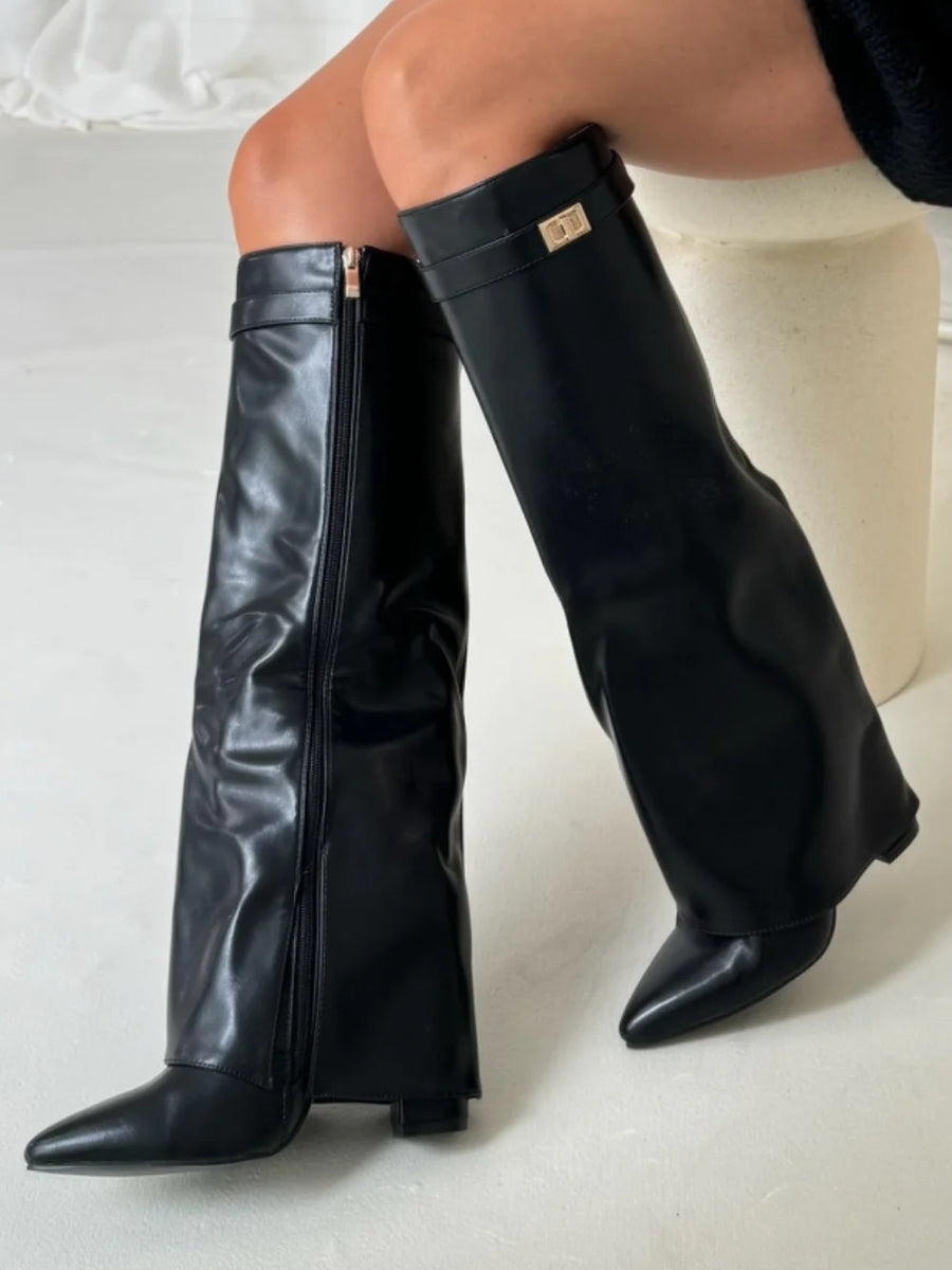 Women’s Modern Fashion Outdoor Thigh-High Boots
