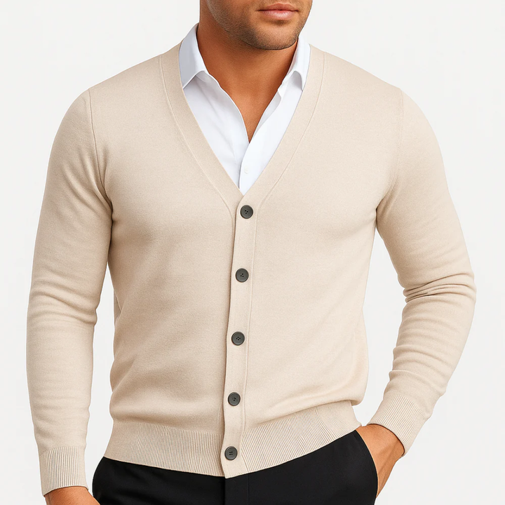 Nimbaro | Classic V-Neck Cardigan