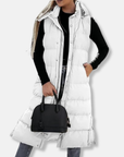 Women’s  Winter Layer Long Quilted Puffer Vest