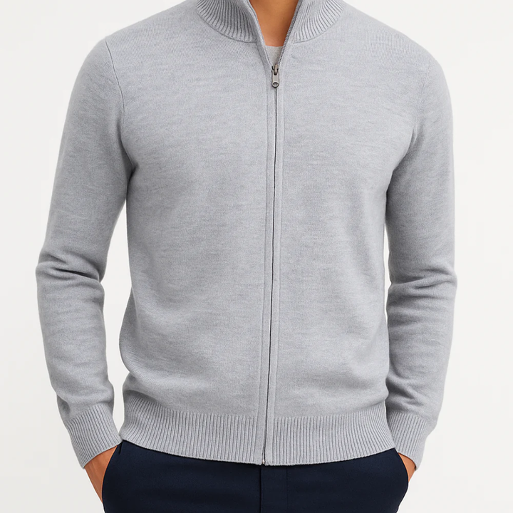 Nimbaro | Men’s Zip Knit Cardigan
