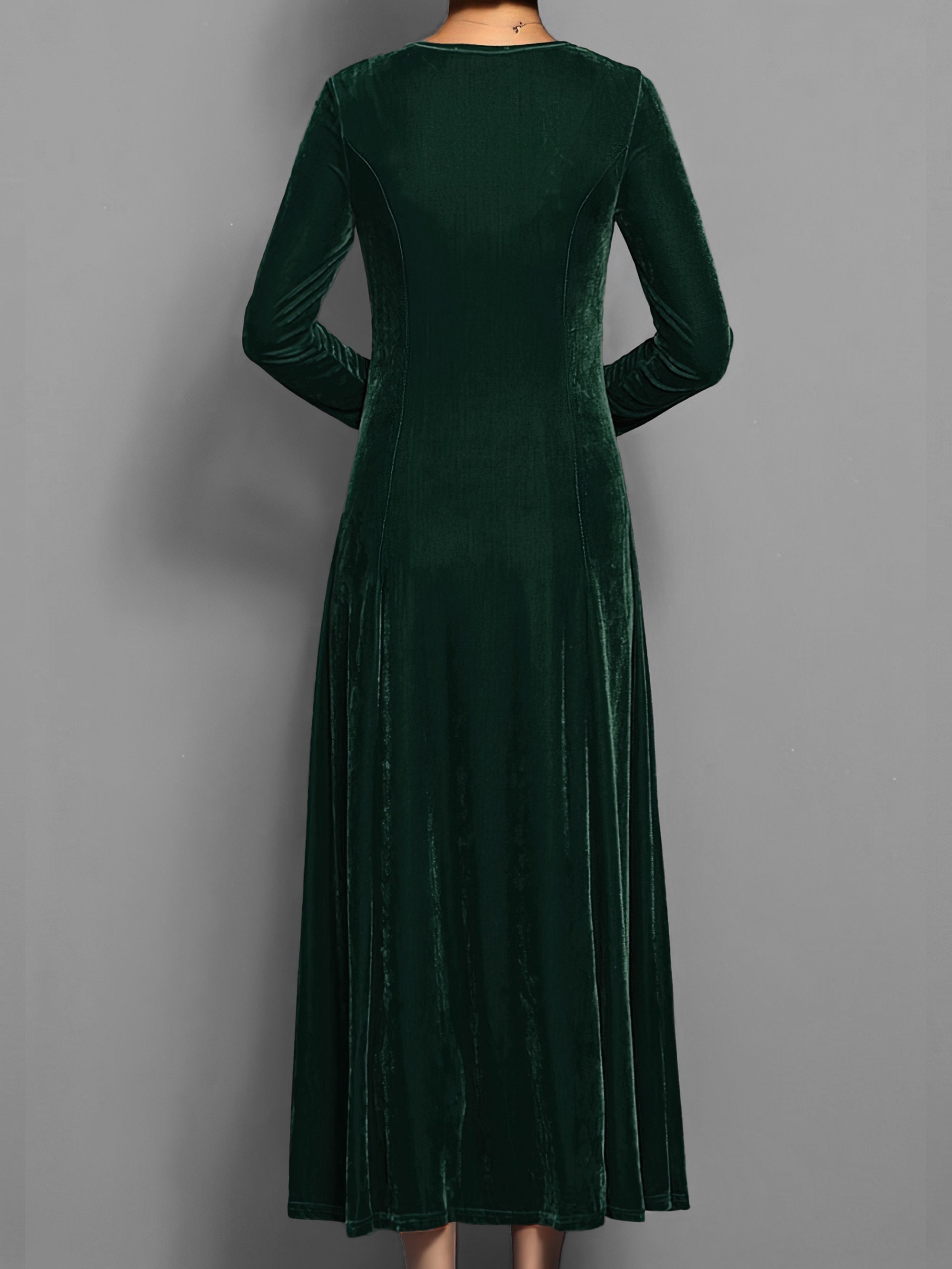 Women’s Timeless Evening Long Sleeve Occasion Dress