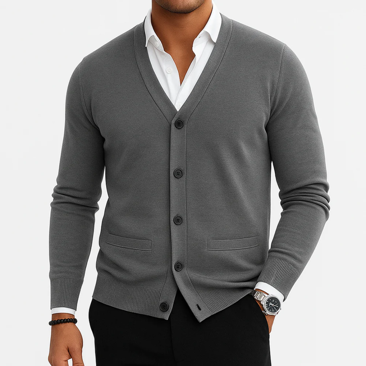 Nimbaro | Classic V-Neck Cardigan