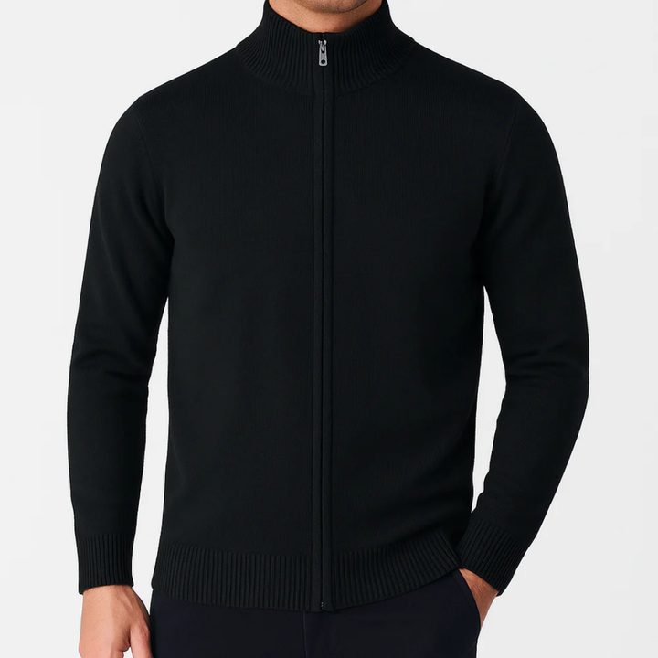 Nimbaro | Men’s Zip Knit Cardigan