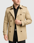 Nimbaro | Double-Breasted Trench Coat