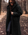 Women's Fashion Long Hooded Coat for Winter