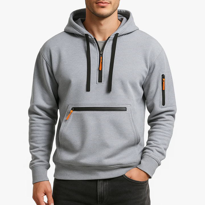 Nimbaro | Hooded Zip Sweater