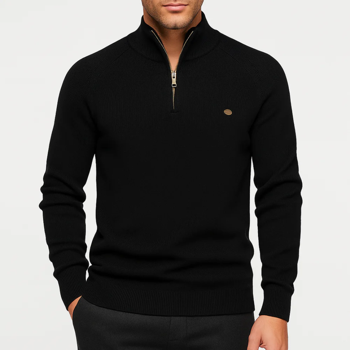 Nimbaro | Cotton Zip Sweater