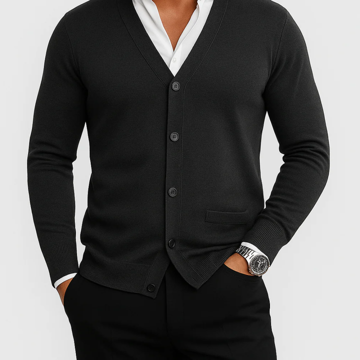 Nimbaro | Classic V-Neck Cardigan