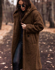 Women's Fashion Long Hooded Coat for Winter