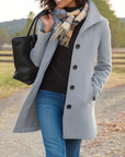 Women’s Classic Button Coat