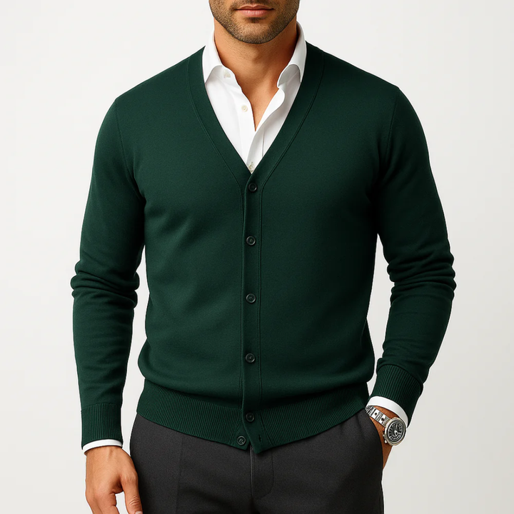 Nimbaro | Classic V-Neck Cardigan