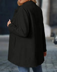 Women’s Stand Collar Button Coat