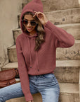 Women's Casual Hoodie Sweater with Regular Fit and Long Sleeves