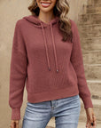 Women's Casual Hoodie Sweater with Regular Fit and Long Sleeves