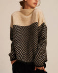 Women’s Chevron Knit Sweater