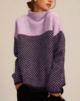 Women’s Chevron Knit Sweater