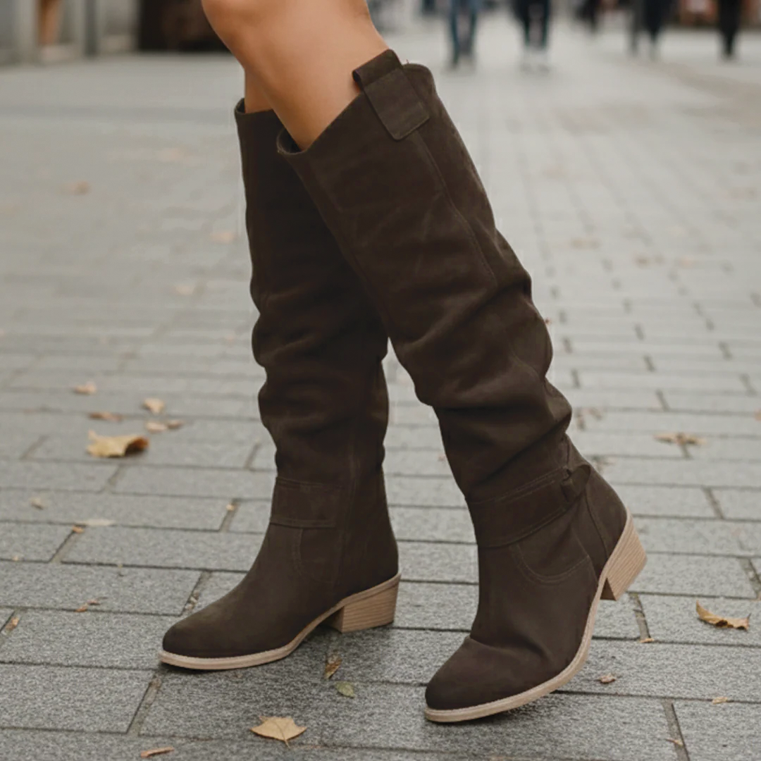 Women’s Knee-High Everyday Style Tall Riding Boots
