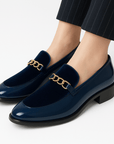 Nimbaro | Gatsby Velvet Loafers