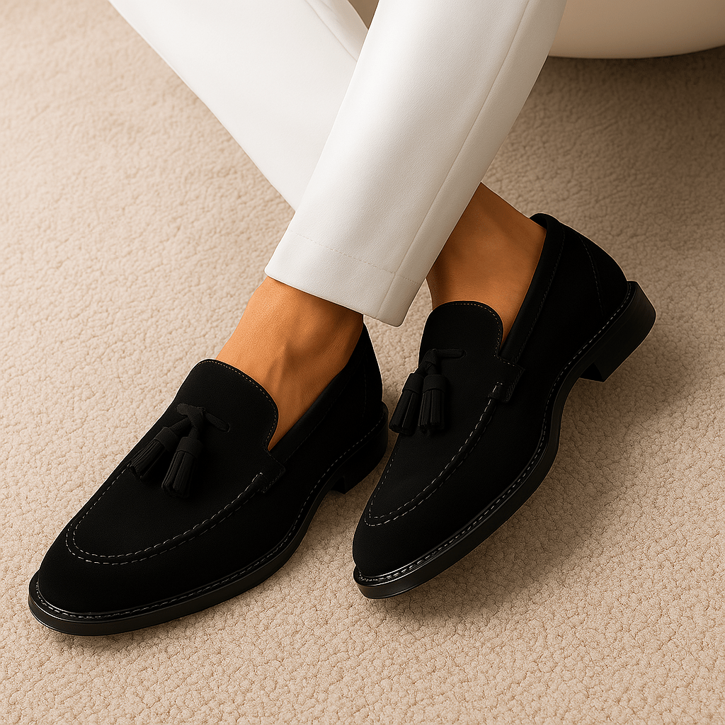 Nimbaro | Low-Cut Tassel Loafers