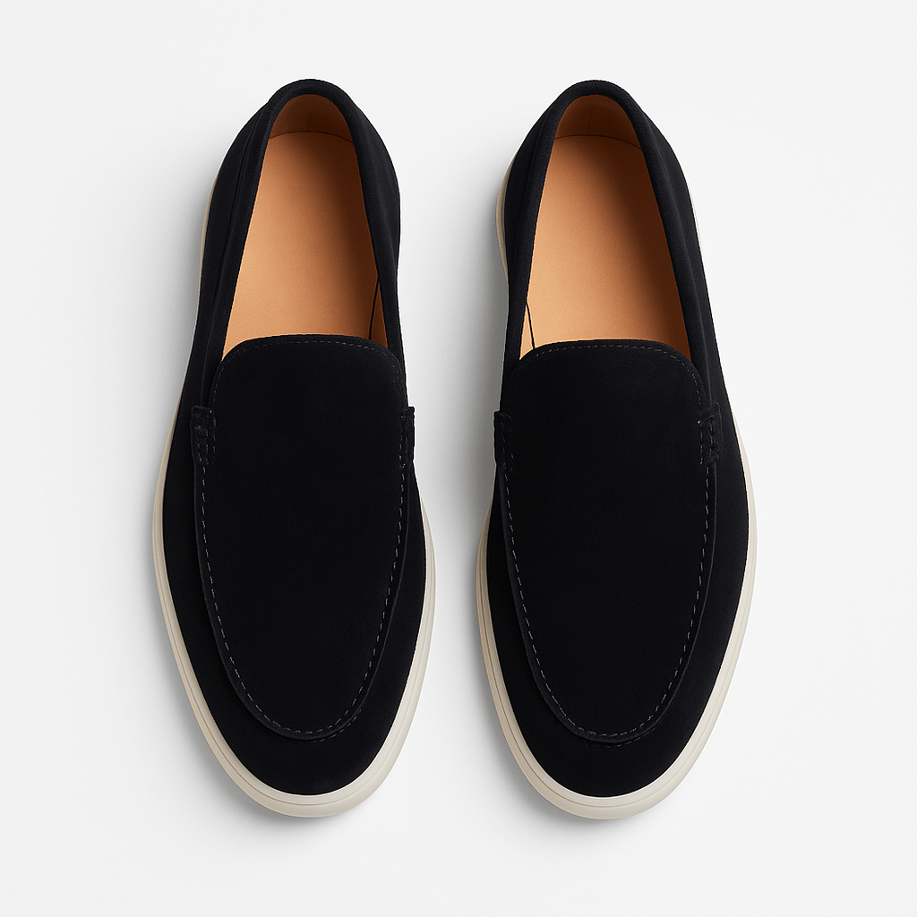 Nimbaro | Low Suede Loafers