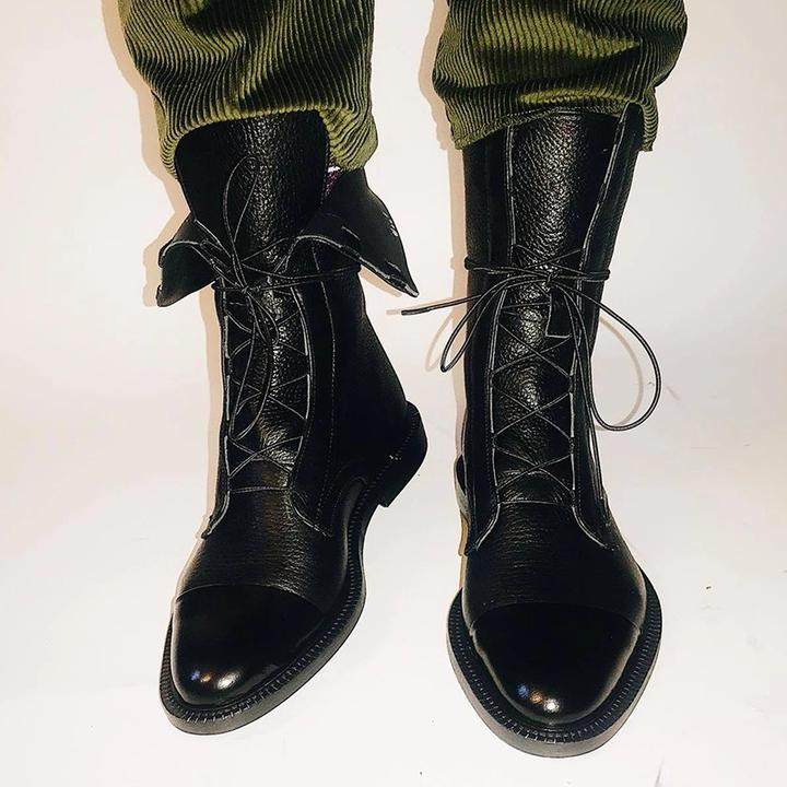 Versatile Sleek Lace-Up Ankle Boots for Women