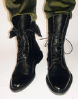 Versatile Sleek Lace-Up Ankle Boots for Women