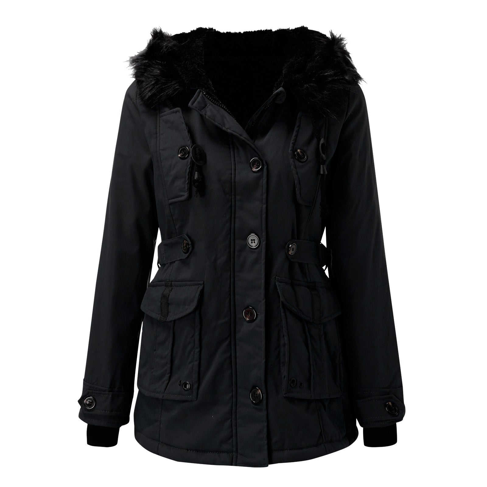 Women’s Warm Winter Parka Hooded Winter Coat