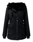 Women’s Warm Winter Parka Hooded Winter Coat