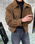 Casual Modern Warm Leather Coat for Men