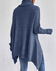 Women’s Oversized Turtleneck Knit Sweater